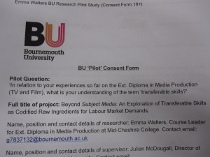 Day 1 Consent in place